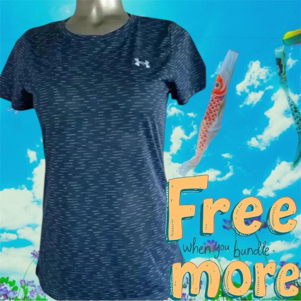 Free 🆕Women’s Under Armour Blue  Top